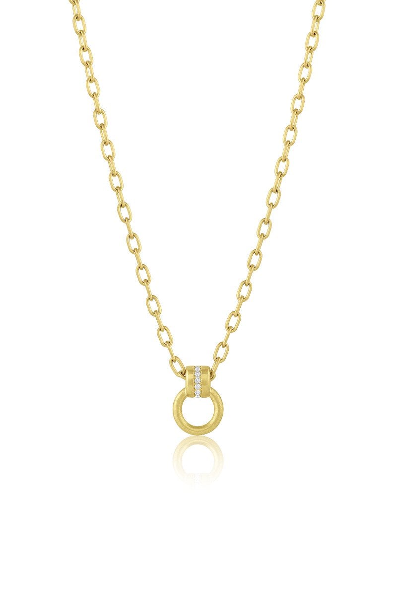 Amani Ring Necklace - Leigh Maxwell Jewelry