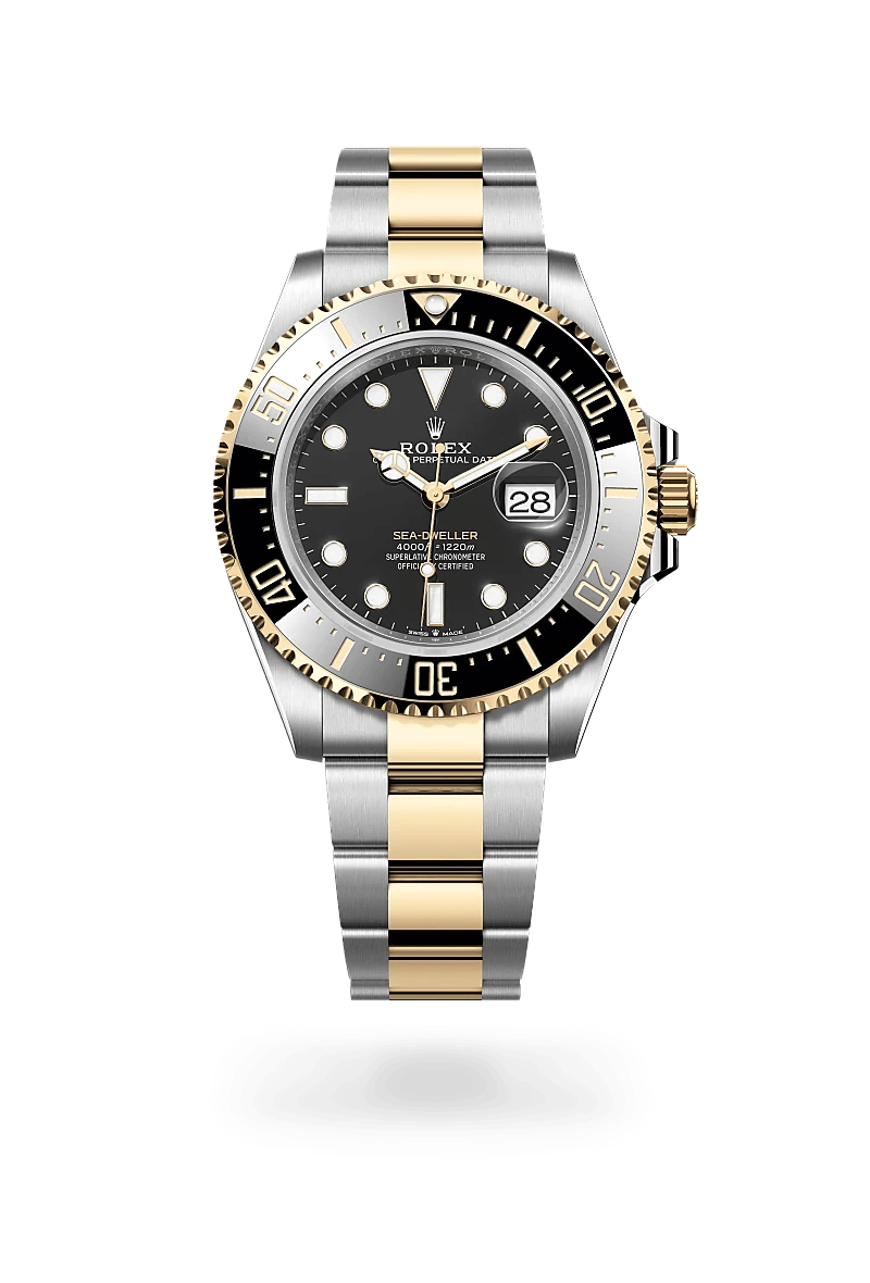 Rolex Sea-Dweller in Yellow Rolesor - combination of Oystersteel and yellow gold