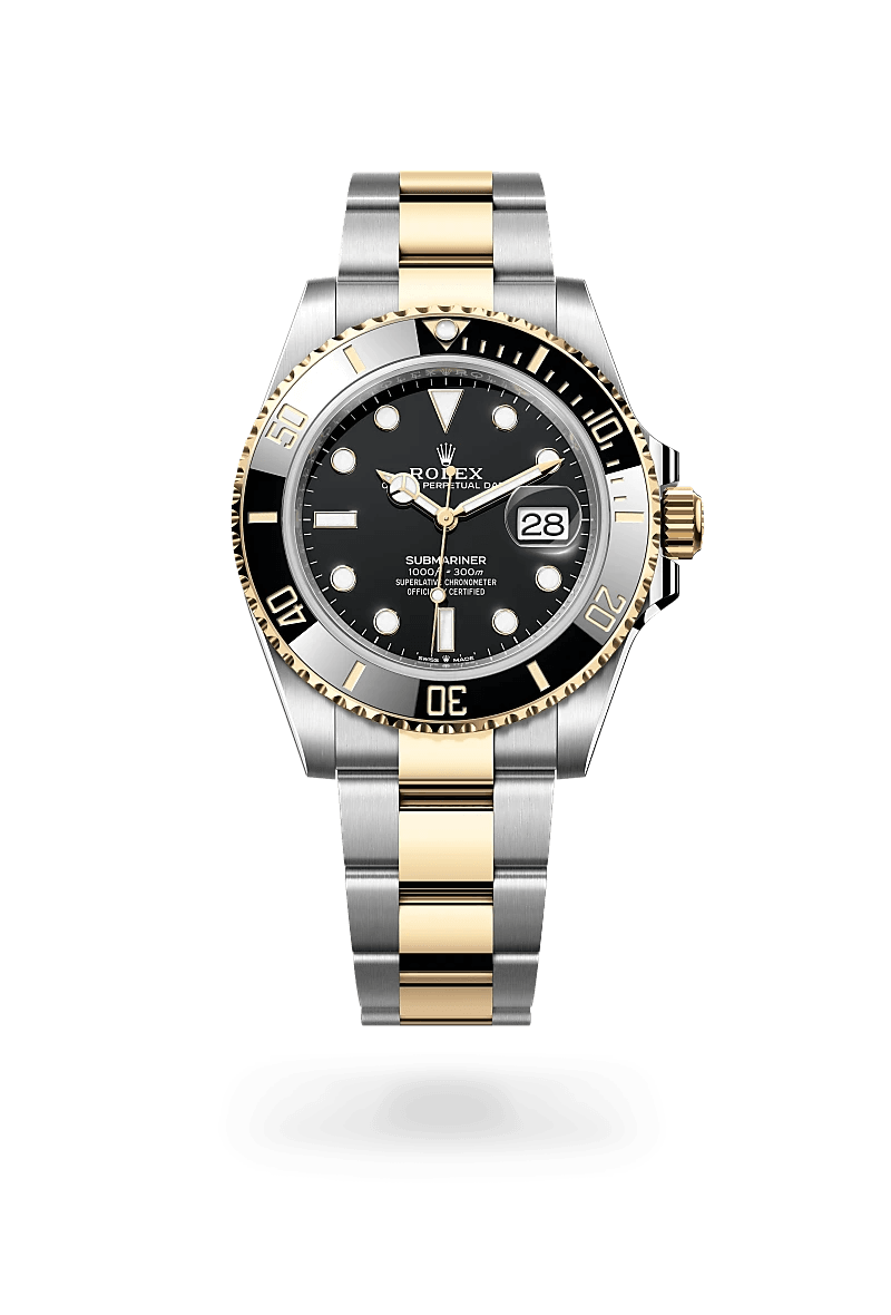 Rolex Submariner Date in Yellow Rolesor - combination of Oystersteel and yellow gold