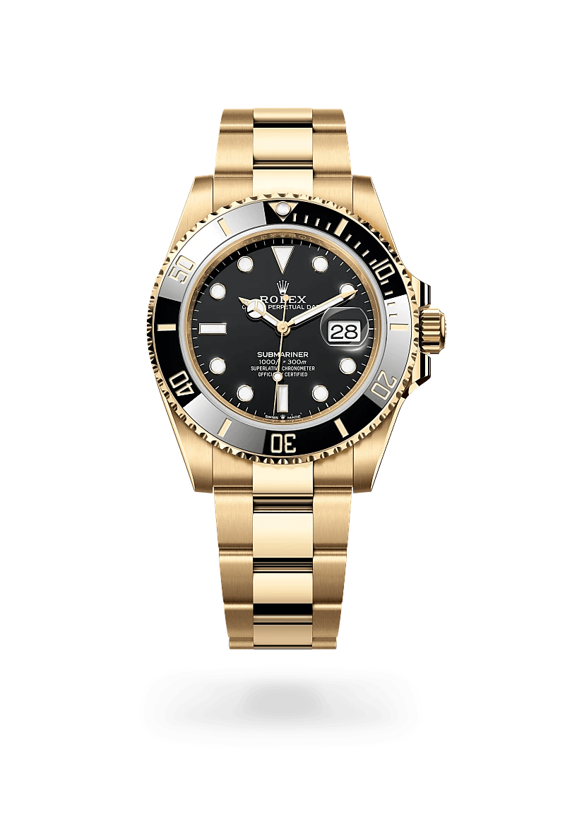 Rolex Submariner Date in 18 ct yellow gold