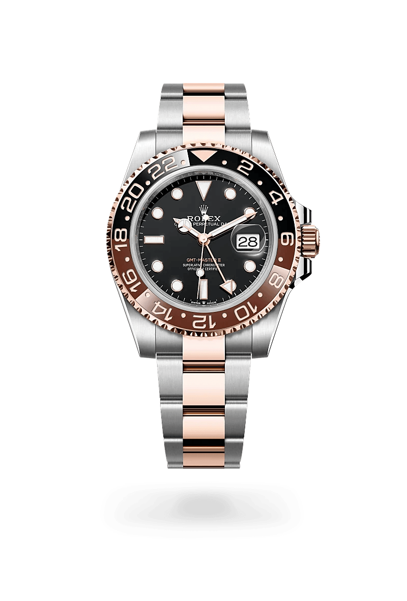 Rolex GMT-Master II in Everose Rolesor - combination of Oystersteel and Everose gold