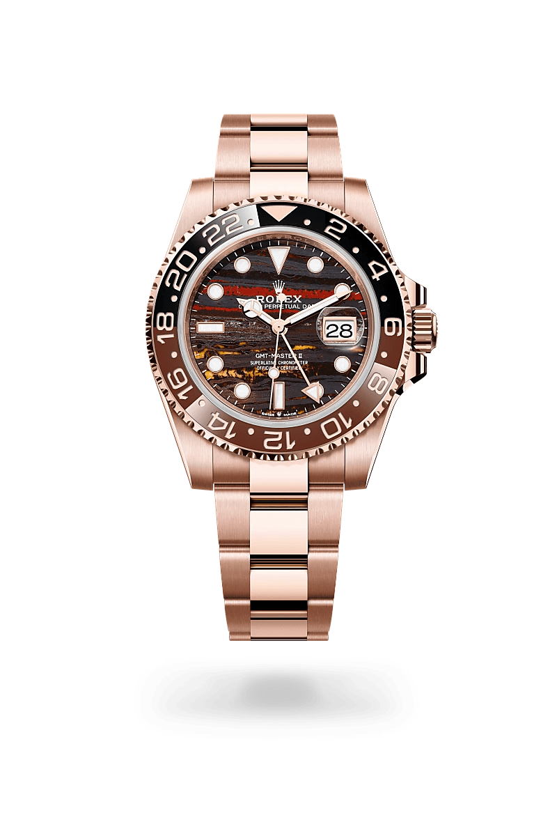Rolex GMT-Master II in 18 ct Everose gold