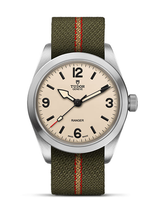 Discover the TUDOR Ranger watch m79930-0008 - 36mm steel case - Beige domed dial
