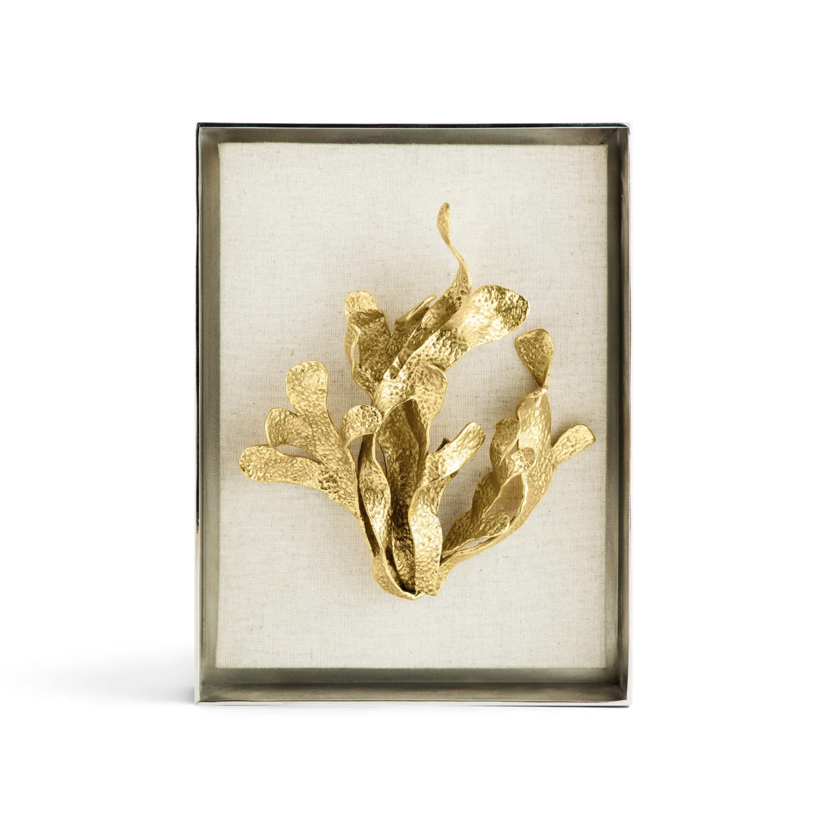 Kelp Fabric Shadow Box