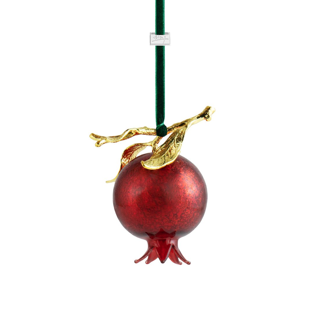 Michael Aram Pomegranate Glass Ornament, Red