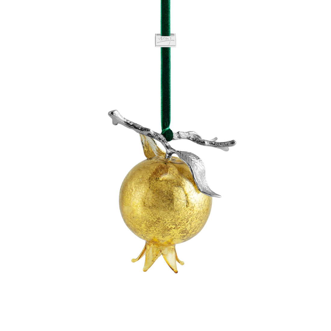 Michael Aram Pomegranate Glass Ornament, Gold