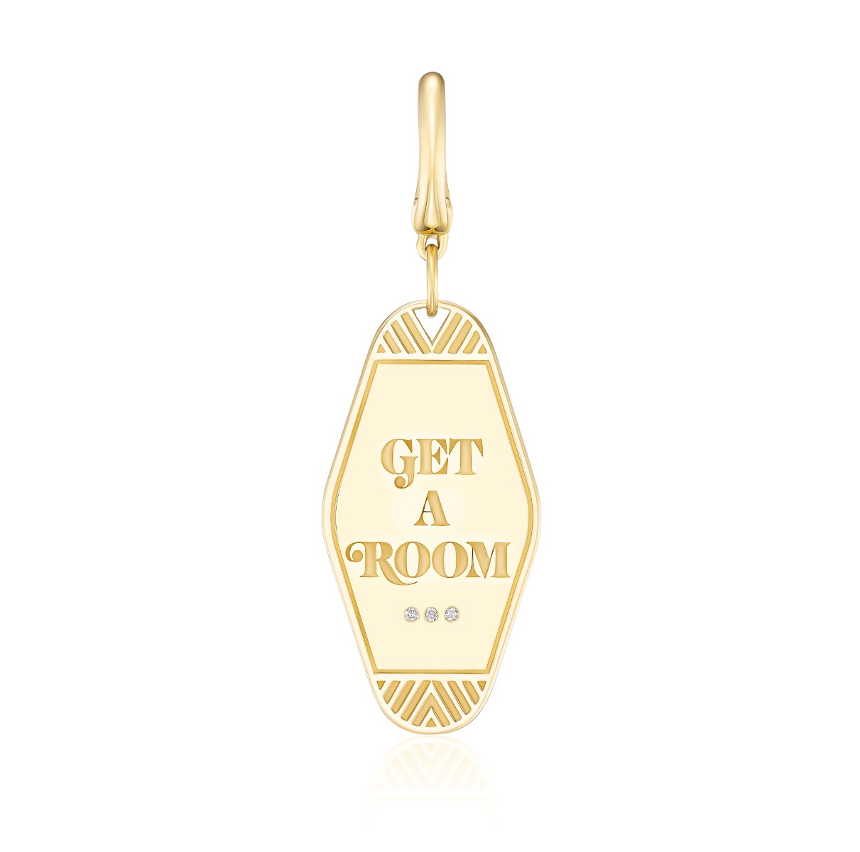 "Get a Room" Mini Keychain Charm