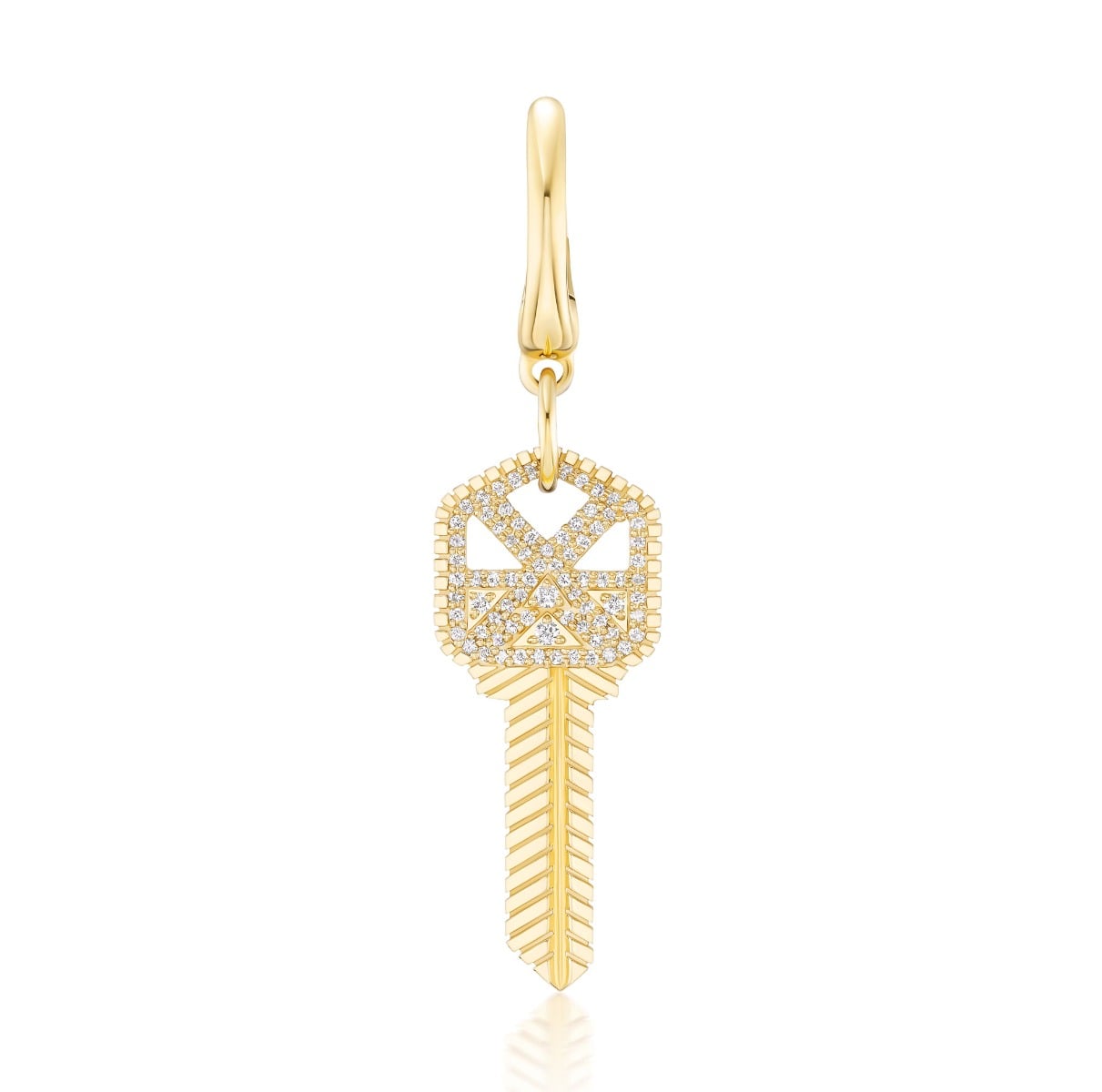 "Key to the Pied-à-terre" Mini Charm Pendant