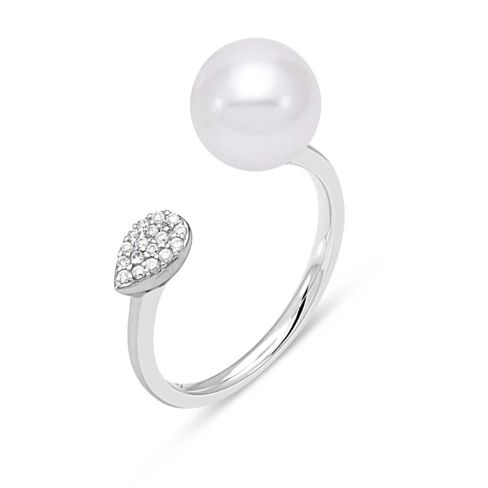 "Sorrento" Geo Teardrop Ring