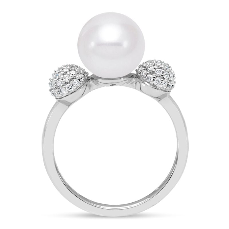 Pearl and Diamond Ring