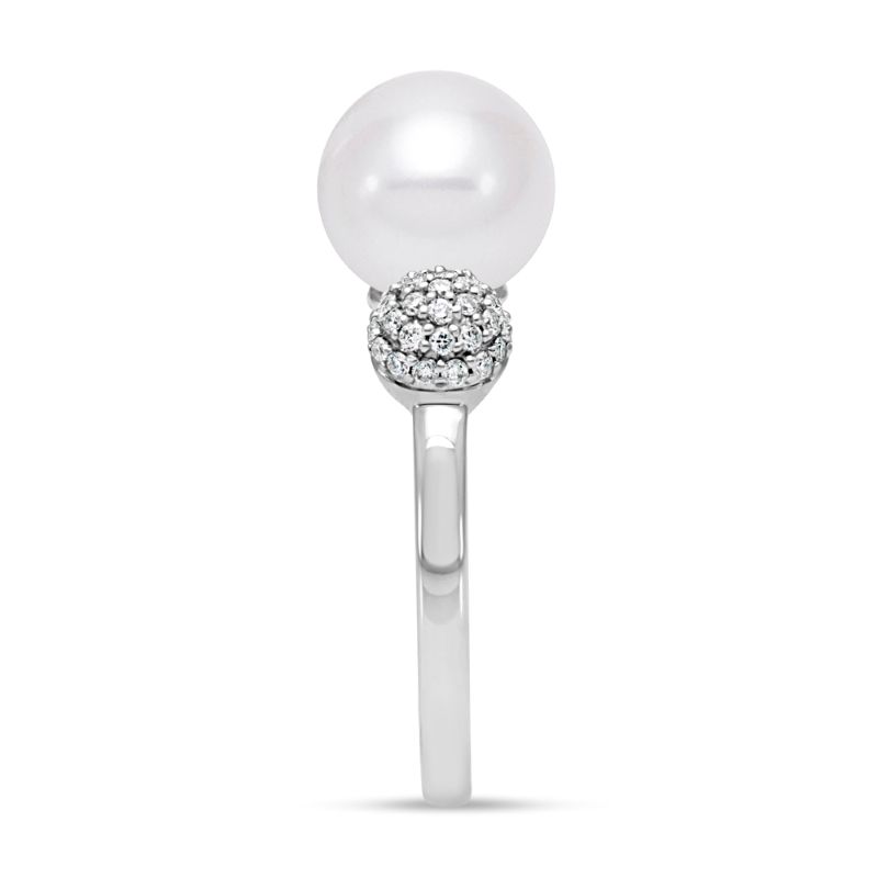 Pearl and Diamond Ring