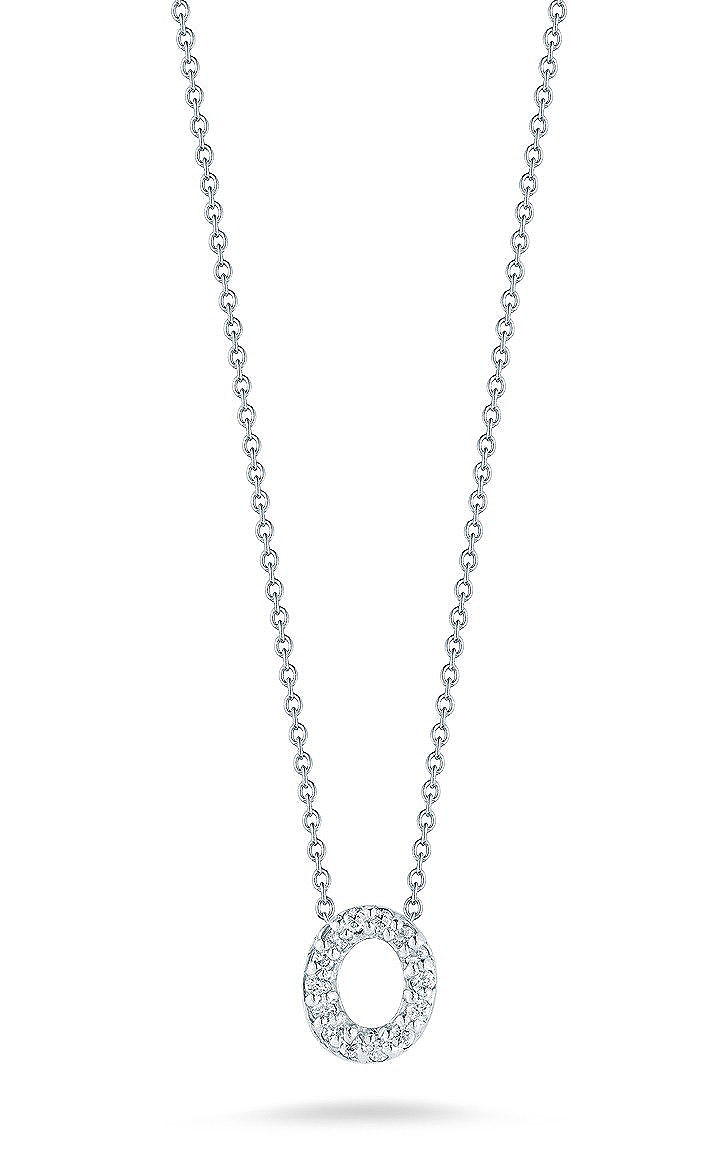 "Tiny Treasures" Love Letter O in Diamonds