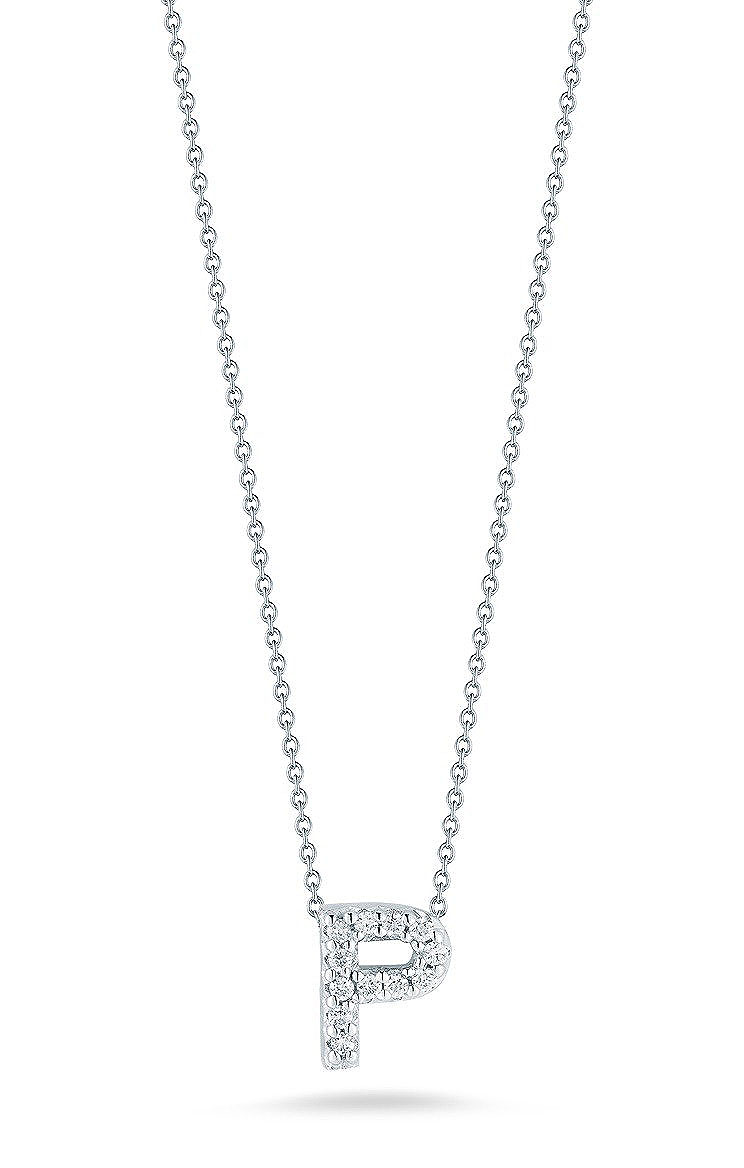 "Tiny Treasures" Love Letter P in Diamonds