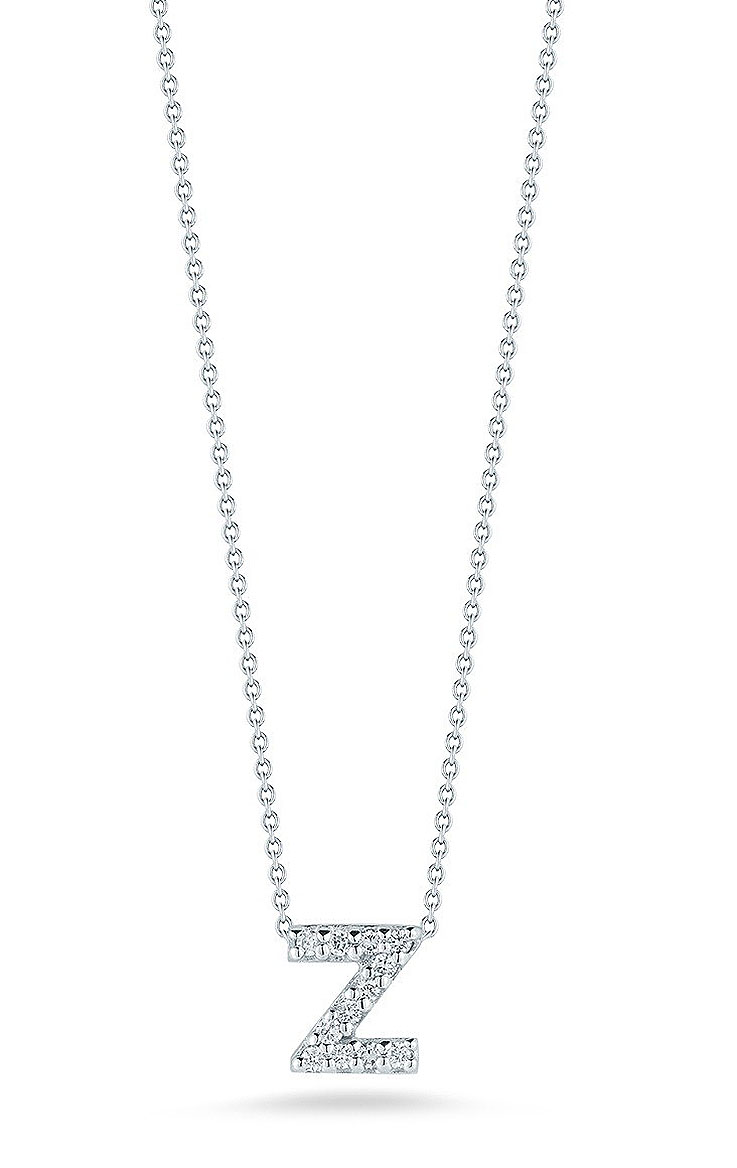 Roberto Coin "Tiny Treasures" Love Letter Z in Diamonds