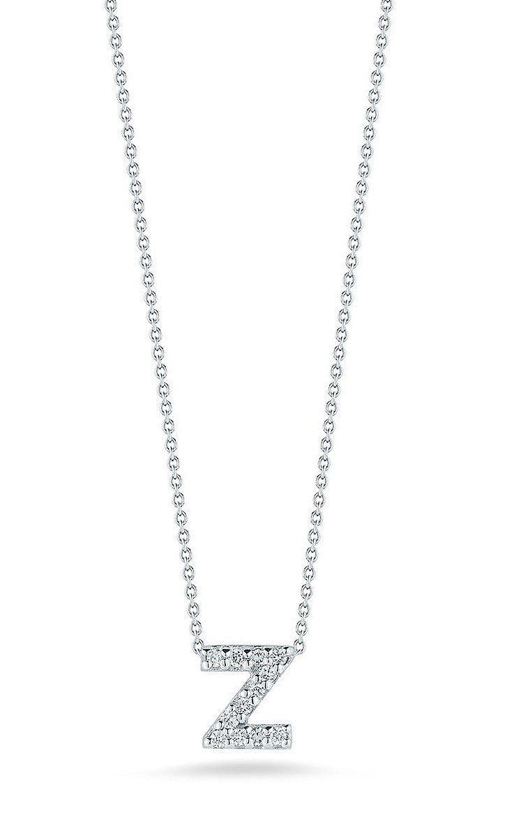 Roberto Coin "Tiny Treasures" Love Letter Z in Diamonds