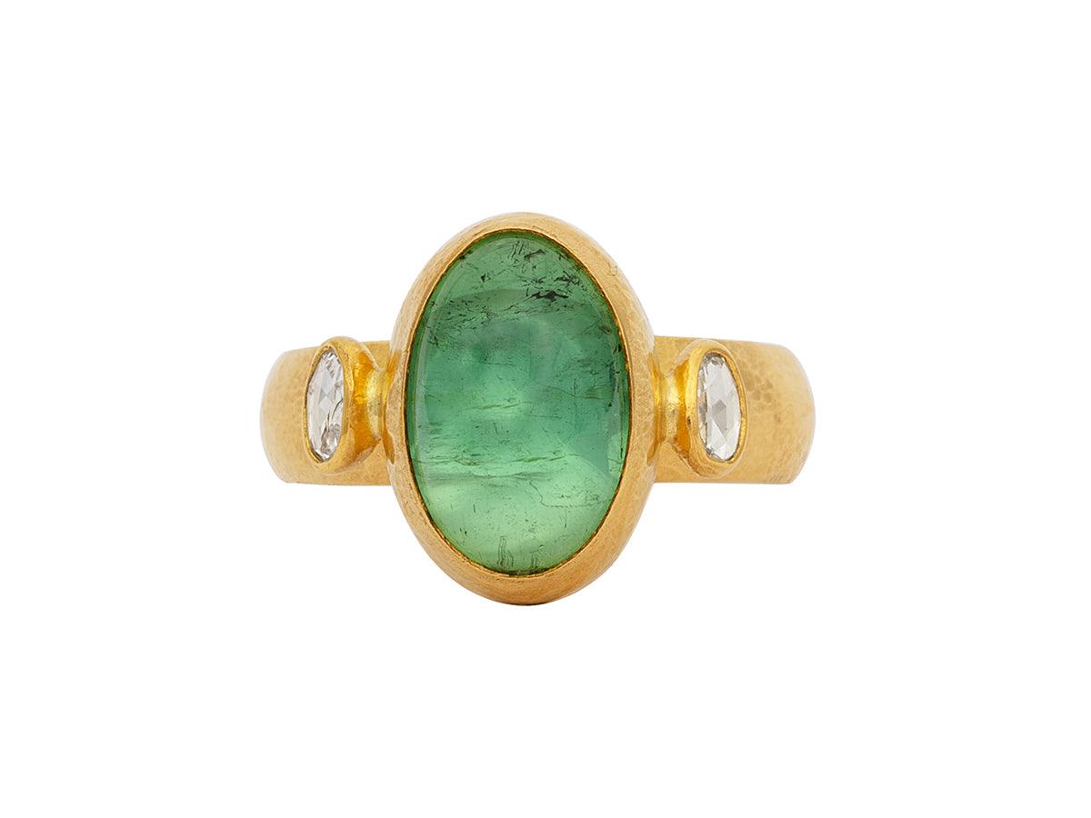 Gurhan "Rune" Gold Tourmaline & Diamond Ring
