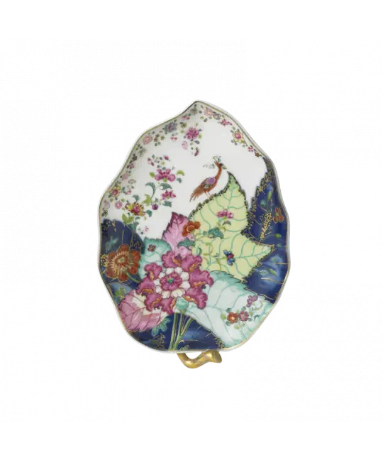 Mottahedeh Tobacco Leaf Candy Leaf Dish