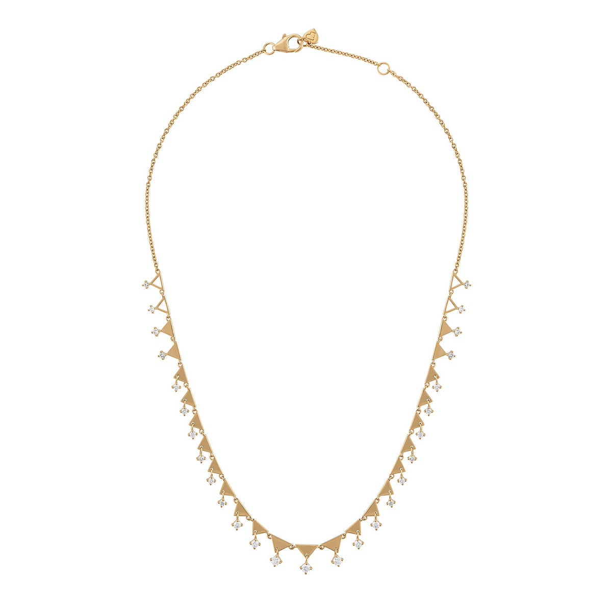 Diamond Shine Collar Necklace