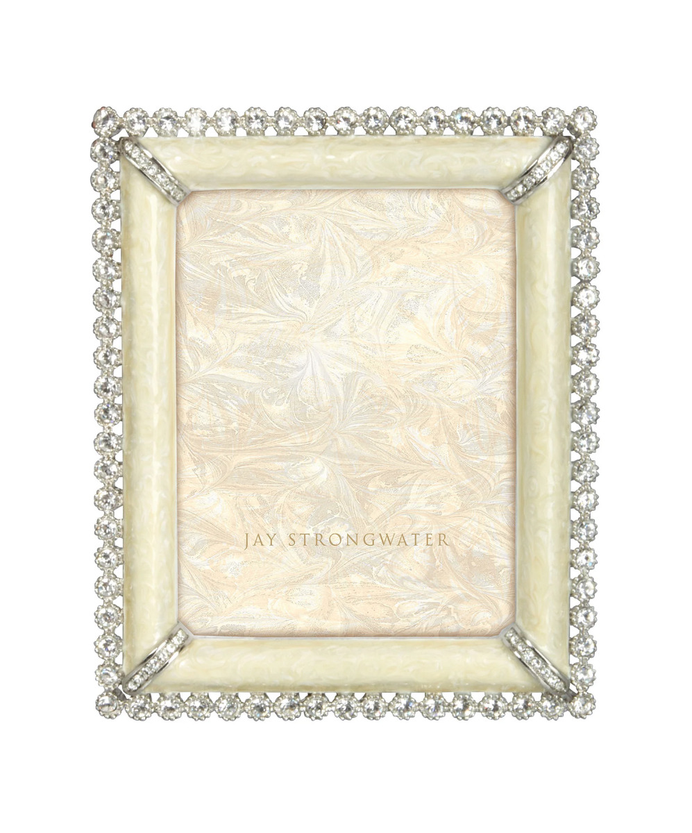 Emilia Stone Edge 3" x 4" Frame - Crystal Pearl 