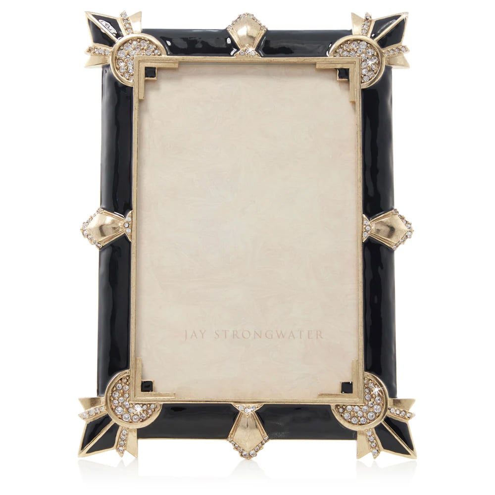 Jay Strongwater Ruth 4" x 6" Art Deco Frame 