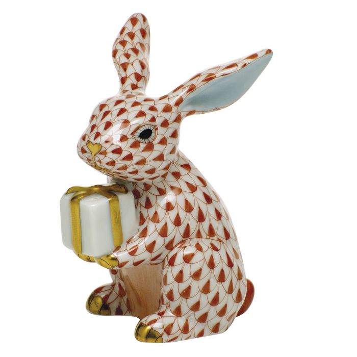 Herend Celebration Bunny - Rust