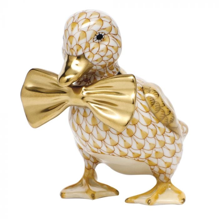 Herend Dashing Duckling - Butterscotch
