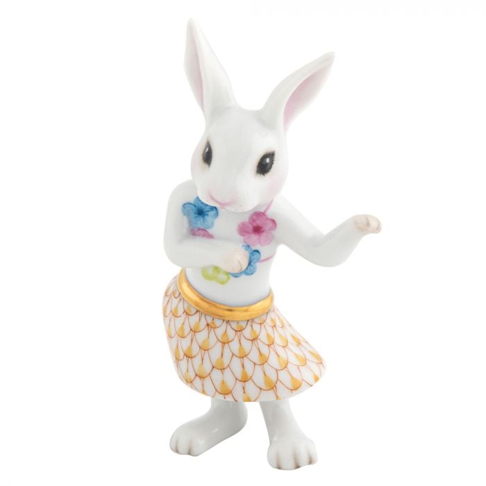 Herend Hula Bunny - Butterscotch
