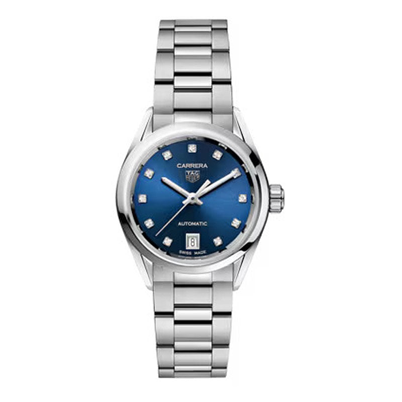 TAG Heuer Carrera Calibre 9 - Automatic Watch With Blue Dial, 29mm
