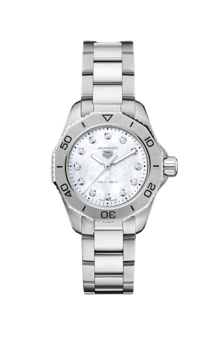 TAG Heuer Aquaracer Professional 200 Quartz Diamond Watch - Diameter 30 mm
