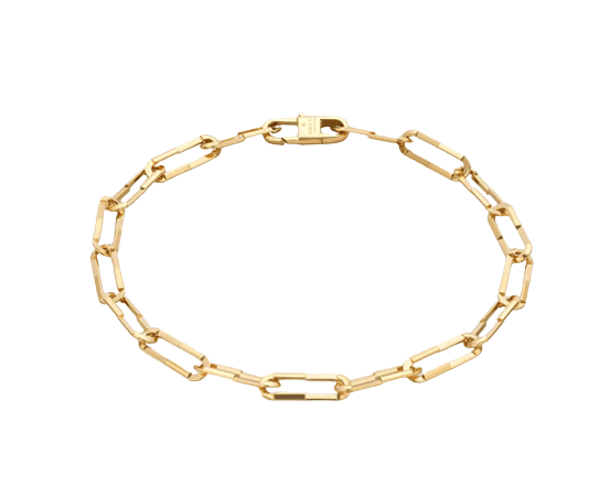 "Link to Love" 18kt Yellow Gold Bracelet