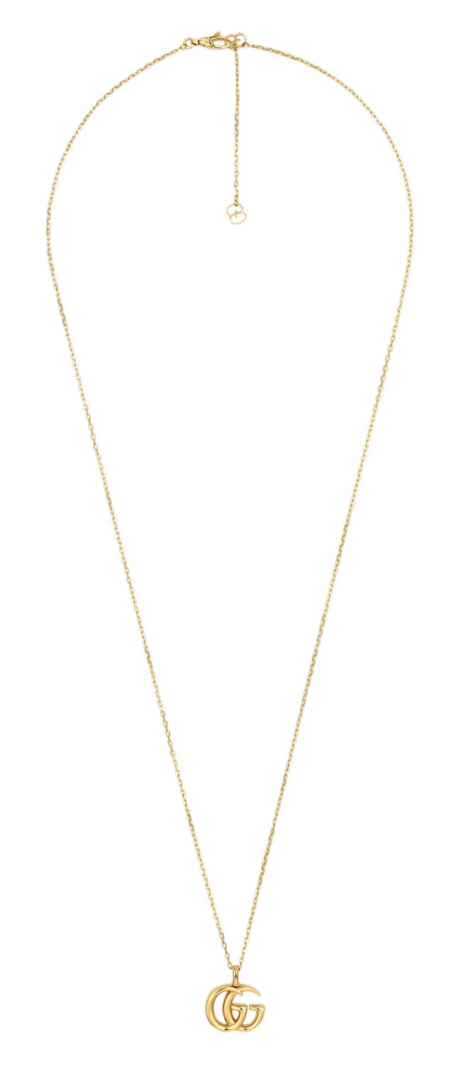Gucci "GG Running" 18kt Yellow Gold Pendant Necklace