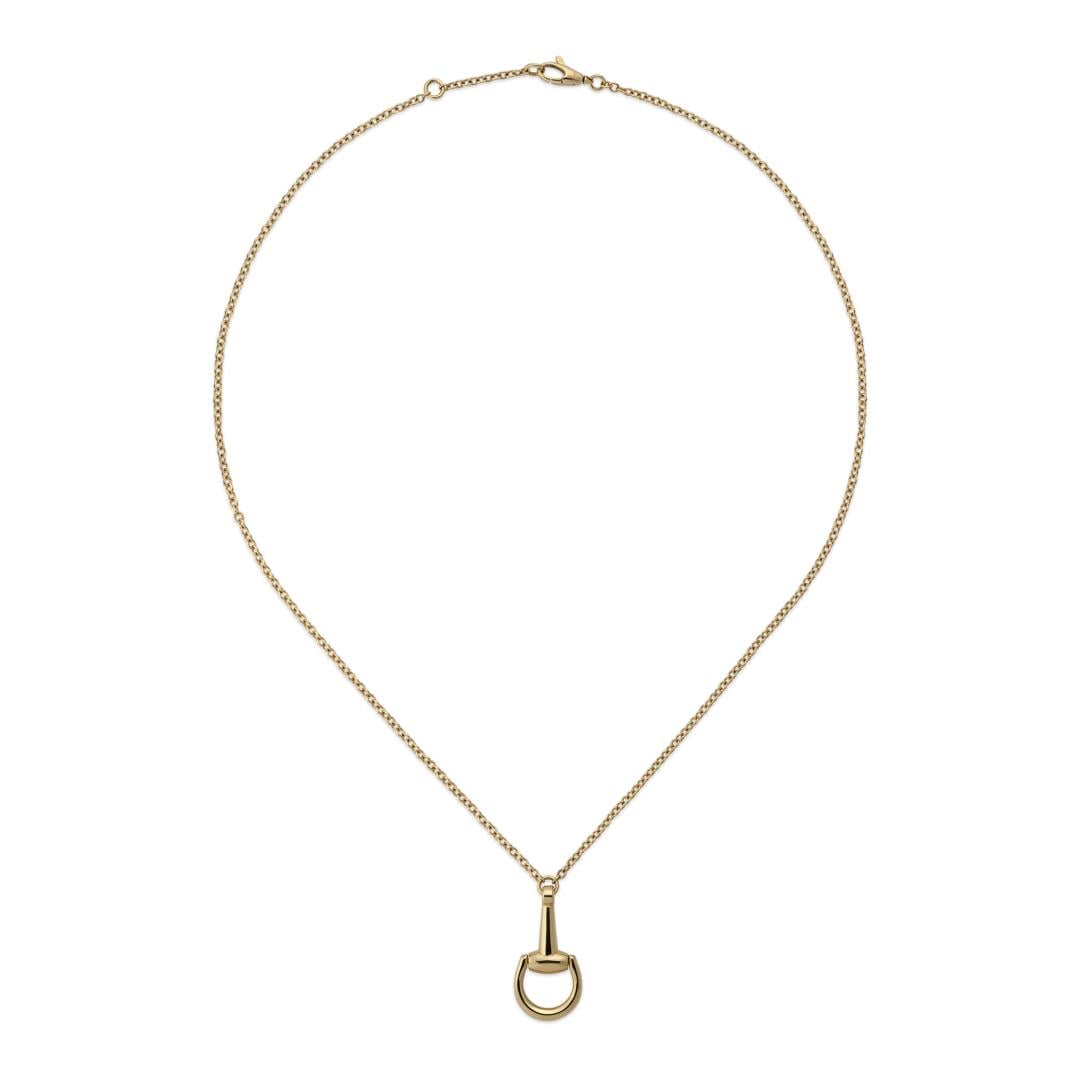 "Horsebit" 18kt Yellow Gold Chain Necklace