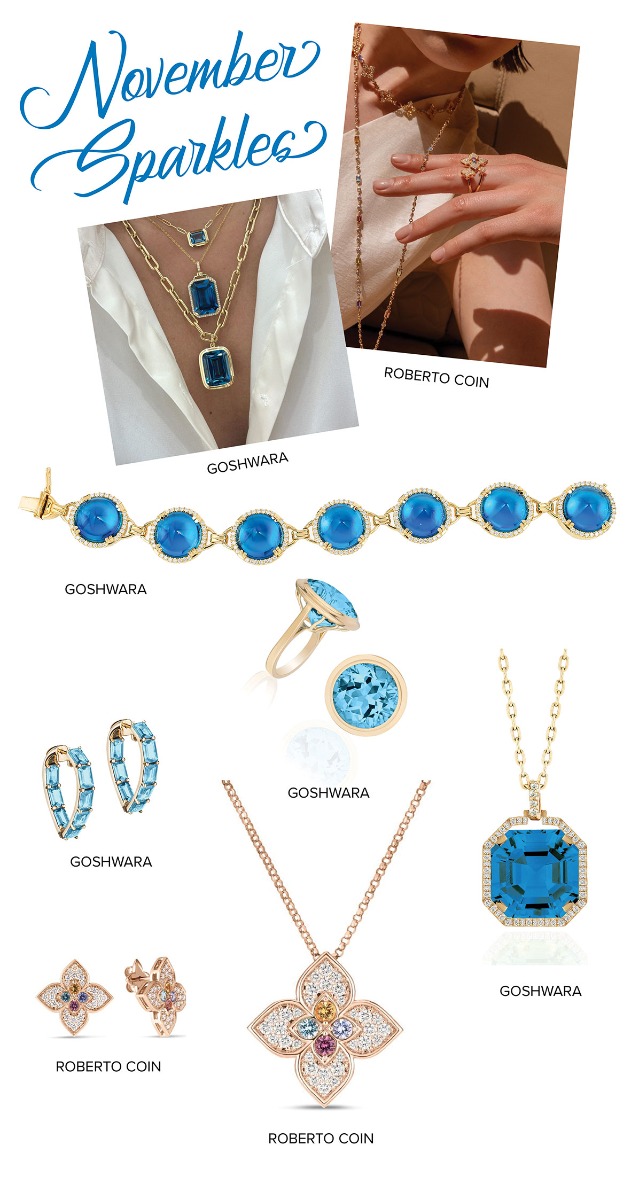 November Birthstones: Topaz & Citrine Shine Bright