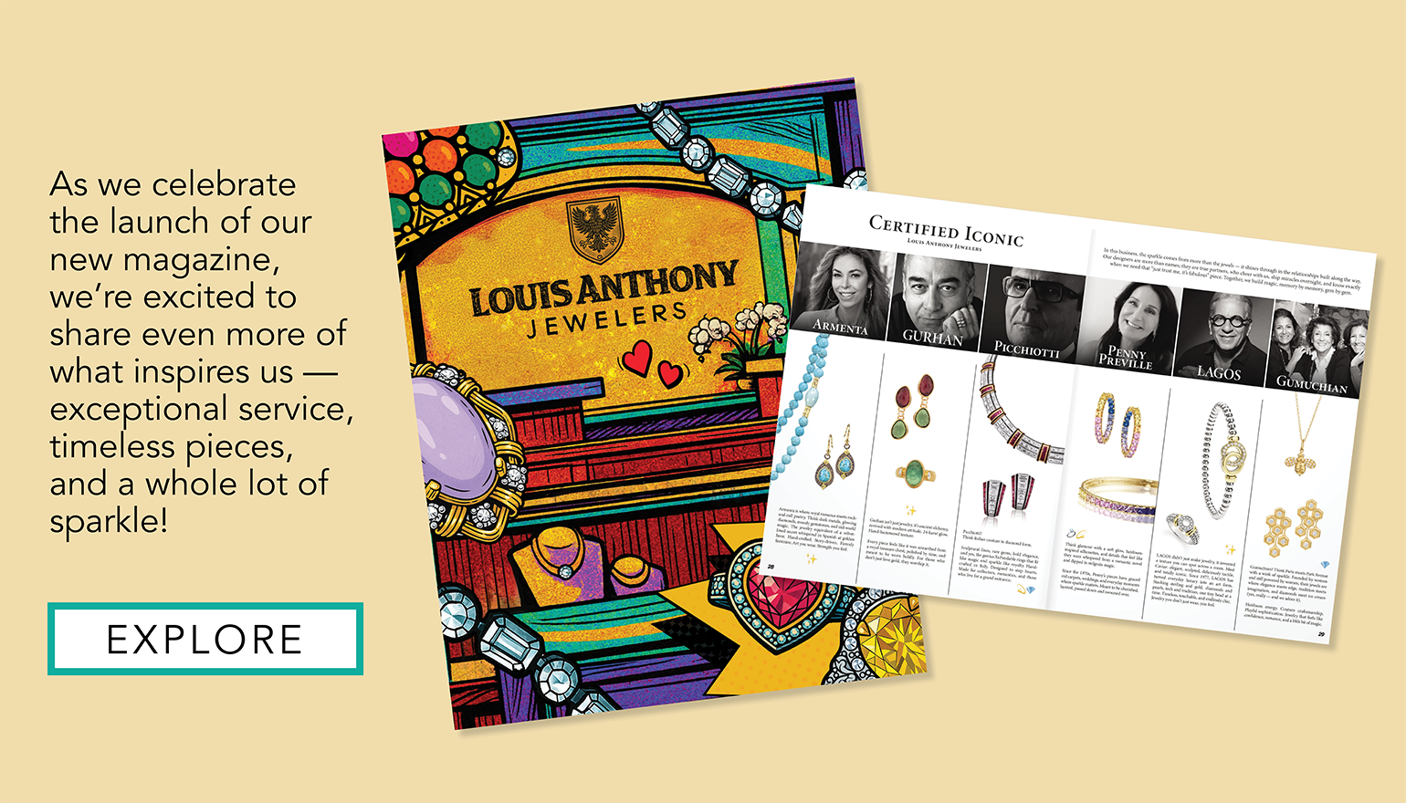 Louis Anthony Jewelers Holiday Magazine