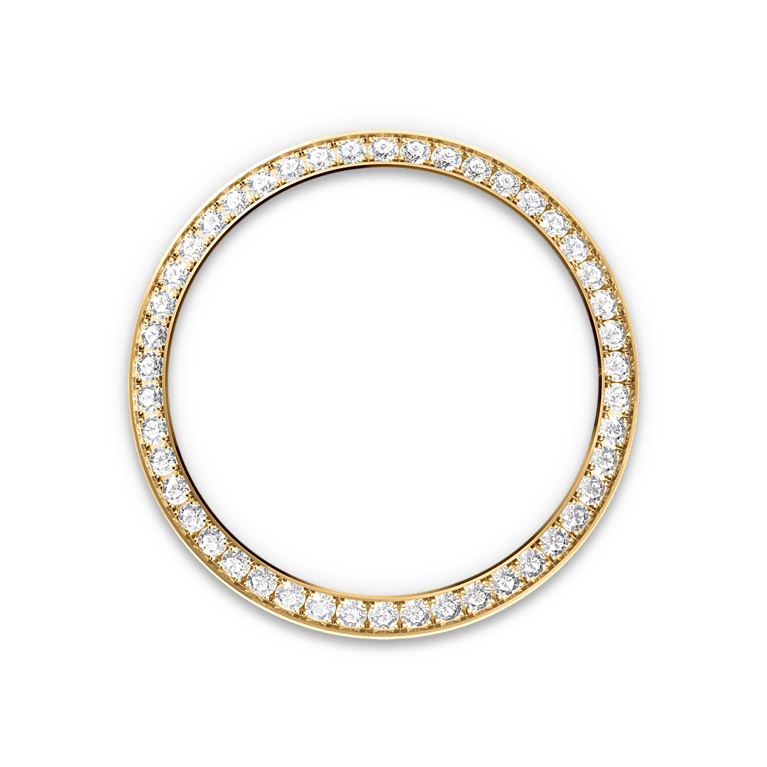 Diamond-set bezel