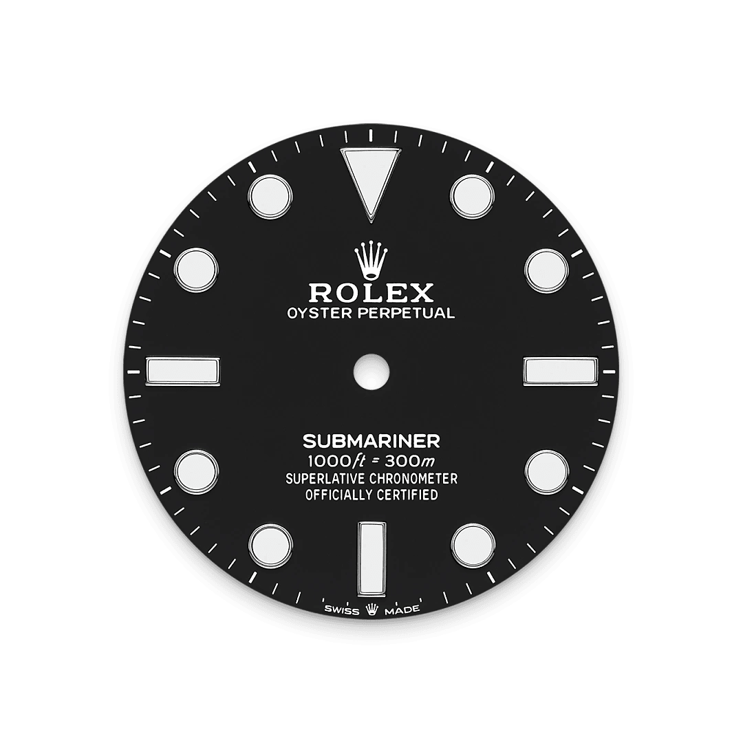 Black dial