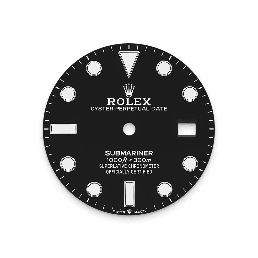 Black dial
