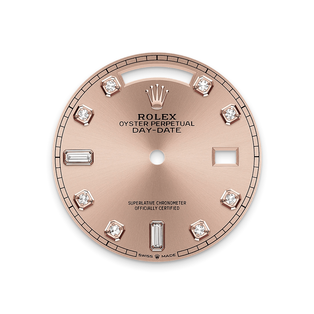 Rosé-colour dial