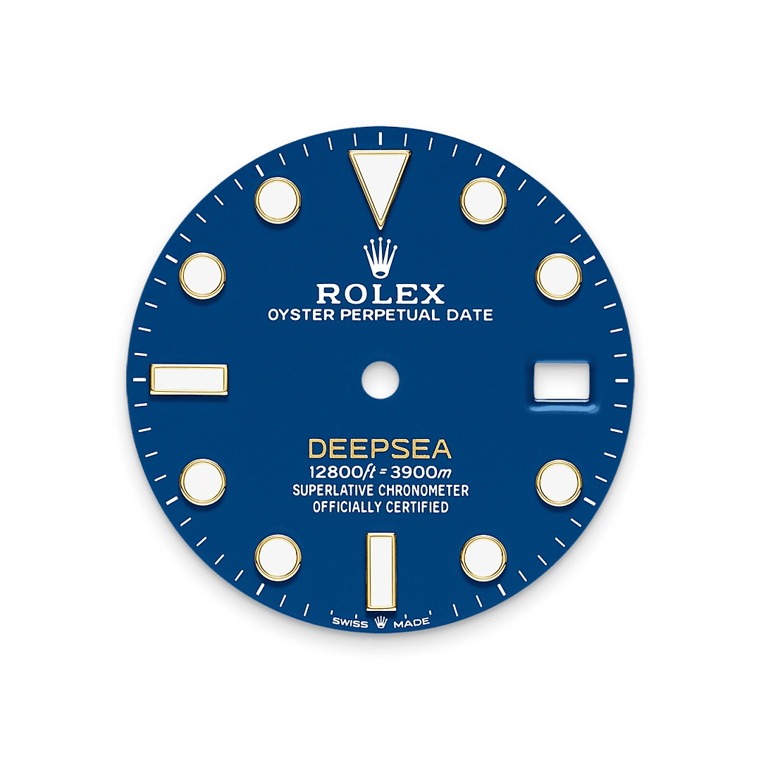Blue dial