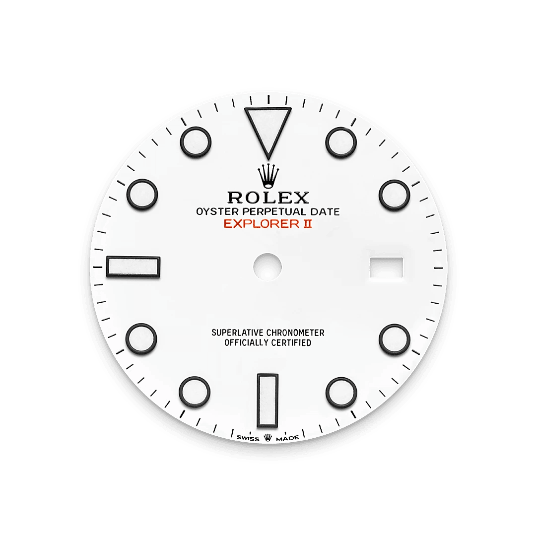 White dial